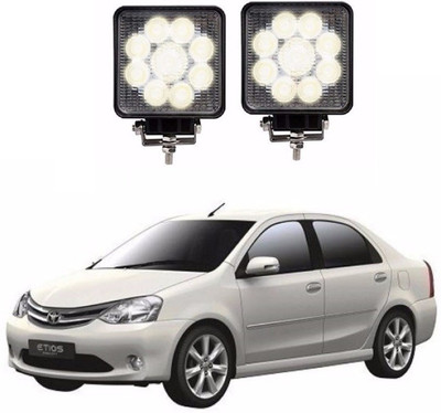 AUTOGARH MCLD97S Fog Lamp Car LED for Toyota (12 V, 27 W)(Etios, Pack of 2)