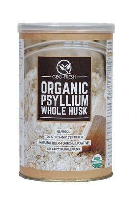 

Geo-Fresh Geo-Fresh Organic Psyllium Whole Husk 100g - USDA Certified(100 g)