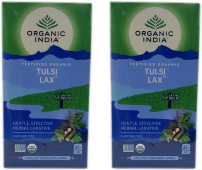 

Organic India Tulsi Lax (Pack of 2)(45 g)