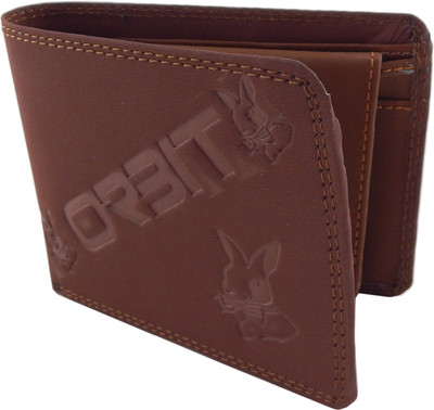 

Orbit Men Tan Genuine Leather Wallet(5 Card Slots)