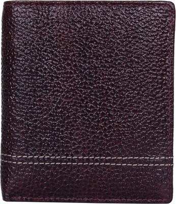 

LEATHERSTILE Men Brown Genuine Leather Wallet(6 Card Slots)
