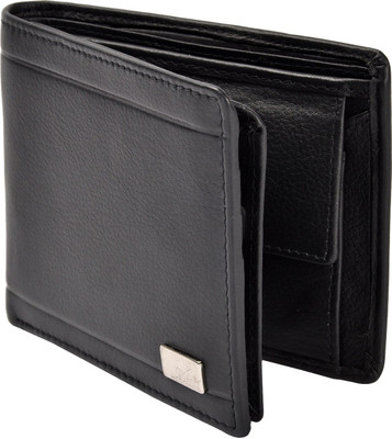 

Am Leather Men Black Genuine Leather Wallet(8 Card Slots)