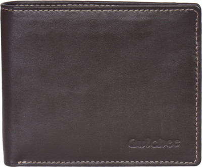 

Gulchee Men Brown Genuine Leather Wallet(8 Card Slots)