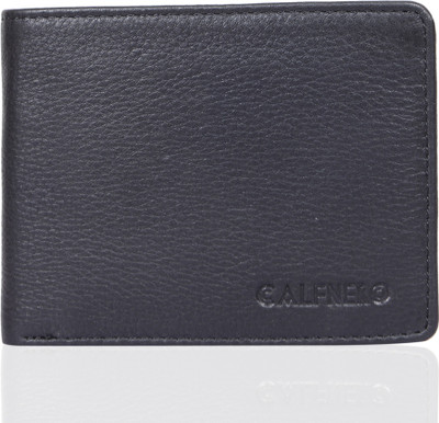 

Calfnero Men Black Genuine Leather Wallet(3 Card Slots)