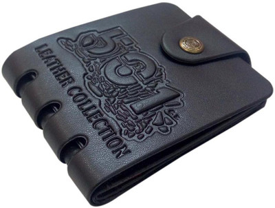 

Pari Collection Men Black Artificial Leather Wallet(2 Card Slots)