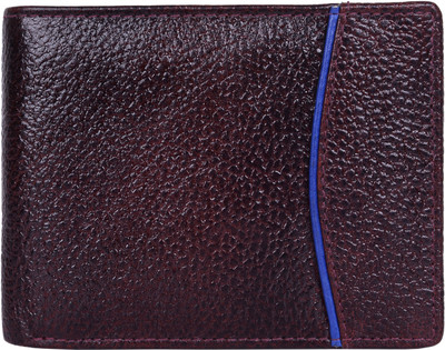 

LEATHERSTILE Men Brown Genuine Leather Wallet(8 Card Slots)