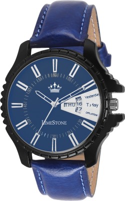 LimeStone LS2682 Free Size Day and Date Functioning Watch  - For Men   Watches  (LimeStone)