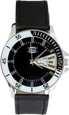 

EDMOND DAY N DATE ANALOG BLACK WATCH ED-001 Watch - For Men