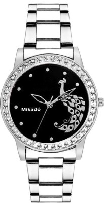 

Mikado New Black dial stylish and fashionable watch for Women and girl's Watch - For Women