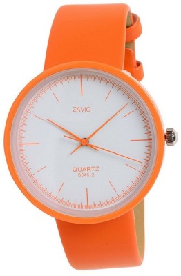 ZAVIO Orange Slim Dial Antique Colour Watch  - For Women   Watches  (ZAVIO)