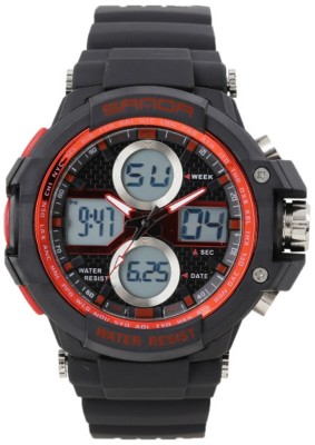 Sanda S761BKRD Watch  - For Men   Watches  (Sanda)