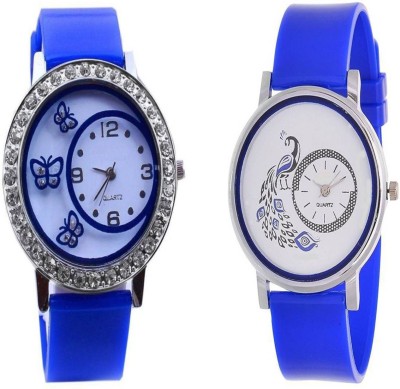 ReniSales New Latest Fashion Blue Passion Combo Women Watch Watch  - For Girls   Watches  (ReniSales)