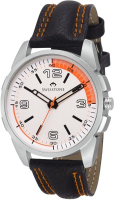 SWISSTONE GT073-WHT-BLK Watch  - For Men   Watches  (Swisstone)