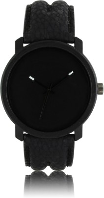 Shivam Retail New Latest Designer Black Leather Analog Watch  - For Boys   Watches  (Shivam Retail)