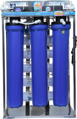 

Rk Aquafresh India 50LPH STAINESS STELL DOMESTIC PLANT FOR OFFICE AND RESTAURANT RO Water Purifier(STAINLESS STEEL)