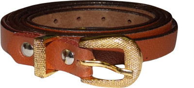 

Kan Women Party, Casual, Formal Tan Genuine Leather Belt