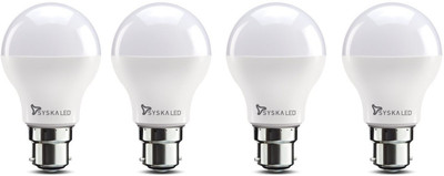 

Syska 9 W Standard B22 LED Bulb(White, Pack of 4)