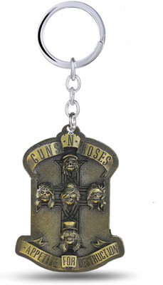 

Techpro Guns N Roses Appetite for Destruction Key Chain(Multicolor)