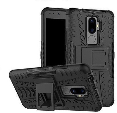 Sarju Pouch for Lenovo K8 Plus, K8 Plus Back cover(Black)