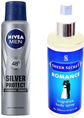 

Nivea SILVER PROTECT with ROMANCE(Set of 2)