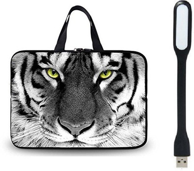 

LUKE Soft Water-proof Neoprene Carrying Case Sleeve Bag with handle For Macbook Air 13 Inch(Models: A1369 and A1466) with usb cable Combo Set