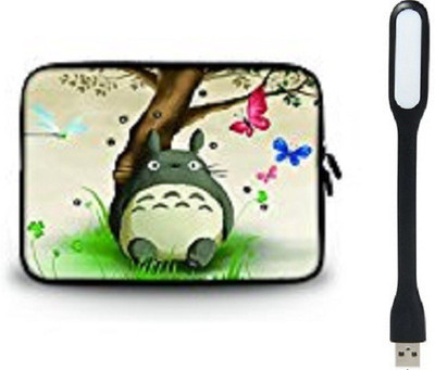 

LUKE Floral Theme Soft Water-proof Neoprene Carrying Case Sleeve Bag For Macbook Air 13 Inch(Models: A1369 and A1466) with usb cable Combo Set