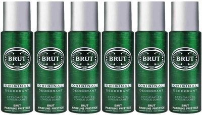 Brut Etd Body Spray - For Men(1200 ml, Pack of 6)