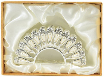 

Modish 1 Compartments Alloy Tissue Holder / Stand(Silver)