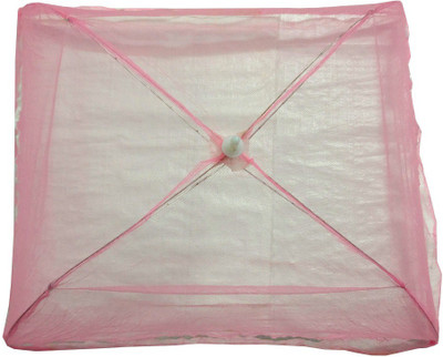 

LooMantha Polyester Infants Exculsive design baby mosquito net 1.7 Mosquito Net(Pink)