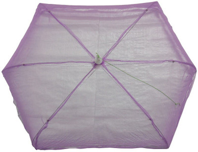 

LooMantha Polyester Infants Exculsive design baby mosquito net 1.3 Mosquito Net(Purple)