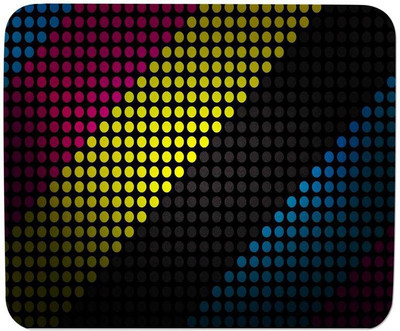 

GMX Best Mouse Pads for Laptop Polka Dots Pattern print for Gaming & work - Cheap mouse pads - S.No : 0167 Mousepad(Multicolor)