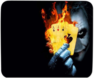 

GMX Cheap Mouse Pads for PC, Laptop Joker Cards print for Daily use - mouse pads under 103 - S.No : 0038 Mousepad(Multicolor)