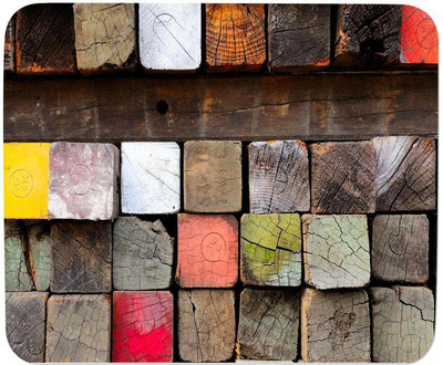 

GMX Mouse Pads for Laptop, computer Wooden Texture print for work with comfort - best mouse pads - S.No : 0146 Mousepad(Multicolor)