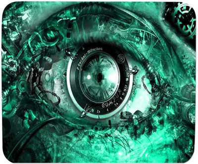 

GMX Mouse Pads for Laptop, PC Sparkling Eye print for office pc and home computer - S.No : 0054 Mousepad(Multicolor)
