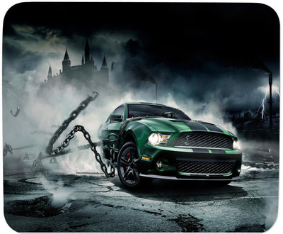

GMX Best Mouse Pads for Laptop Mustang print for Gaming & work - Cheap mouse pads - S.No : 0177 Mousepad(Multicolor)