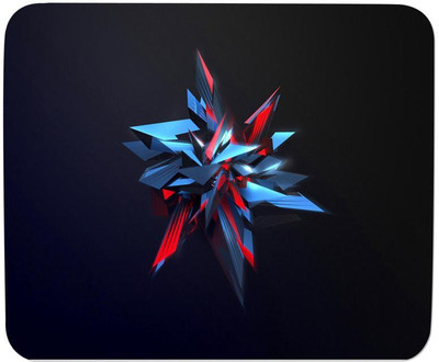 

GMX Mouse Pads for Laptop, PC Colored Crystal print for office pc and home computer - S.No : 0024 Mousepad(Multicolor)