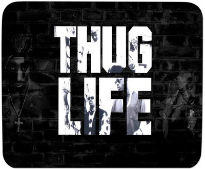 

GMX Mouse Pads for Laptop, PC Thug Life print for office pc and home computer - S.No : 0064 Mousepad(Multicolor)