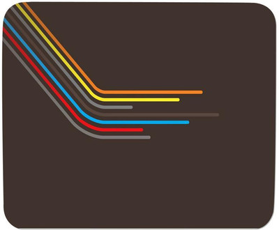 

GMX Cheap Mouse Pads for PC, Laptop Line Texture print for Daily use - mouse pads under 115 - S.No : 0158 Mousepad(Multicolor)