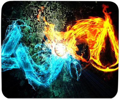 

GMX Mouse Pads for Computer, Laptop Flamy Abstract print for pc, gaming & work - Cheap mouse pads - S.No : 0160 Mousepad(Multicolor)
