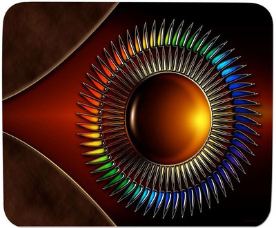 

GMX Mouse Pads for PC, Laptop Wreath Structure print for gaming pc at cheap price - S.No : 0142 Mousepad(Multicolor)
