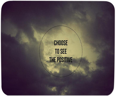 

GMX Mouse Pads for Computer, Laptop Positive Thoughts print for gaming, work, comfortable mouse pad - S.No : 0175 Mousepad(Multicolor)