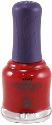 IBI Pebbles Color Collection Nail Lacquer (Royal Red) - Metallic Red Royal Red