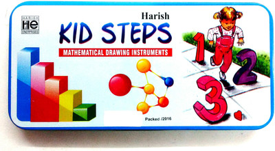

JMD Kid Printef Art Metal Pencil Box(Set of 1, Multicolor)