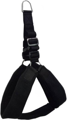 Skora Nylon Dog Harness with 1.25 inch Large Black - Chest Size : 28-34 Dog Standard Harness (Large, Black) Dog Standard Harness(Large, Black)