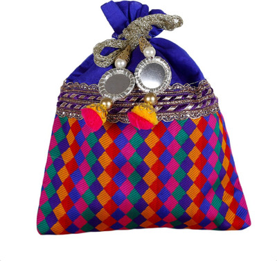 

Ethnic Rajasthan Handicraft Potli(Multicolor)