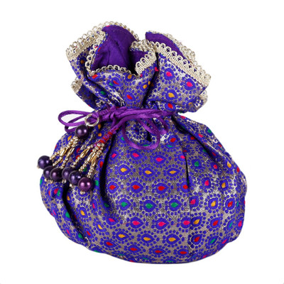 

Ethnic Rajasthan Handicraft Potli(Multicolor)