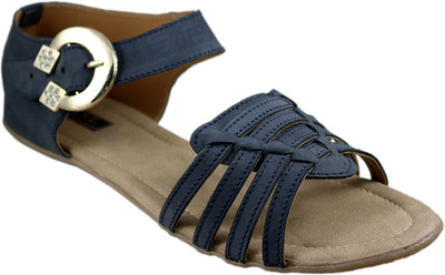 

HEROSHOELINE Women Blue Flats