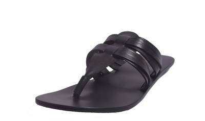 

Footsee Men Black Sandals