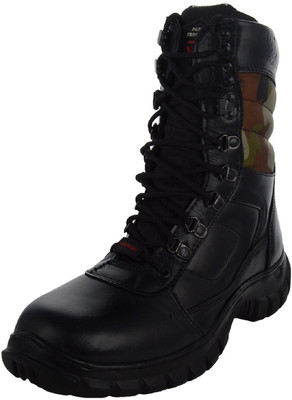 

Para Trooper Combat Army Boot For Men Boots For Men(Black, Multicolor