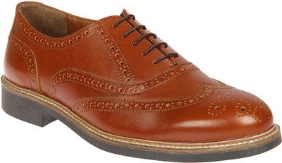 

Knotty Derby Burbage Brogue Lace Up For Men(Tan